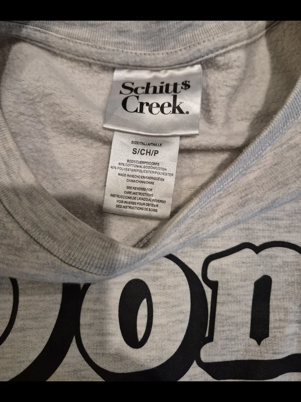 Schitts Creek light gray